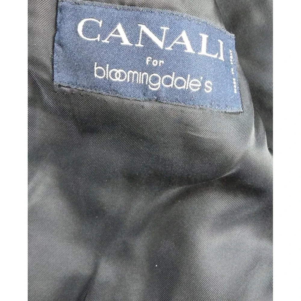 Canali Men's Blazer Sport Coat Jacket‎ Size 50R BLACK